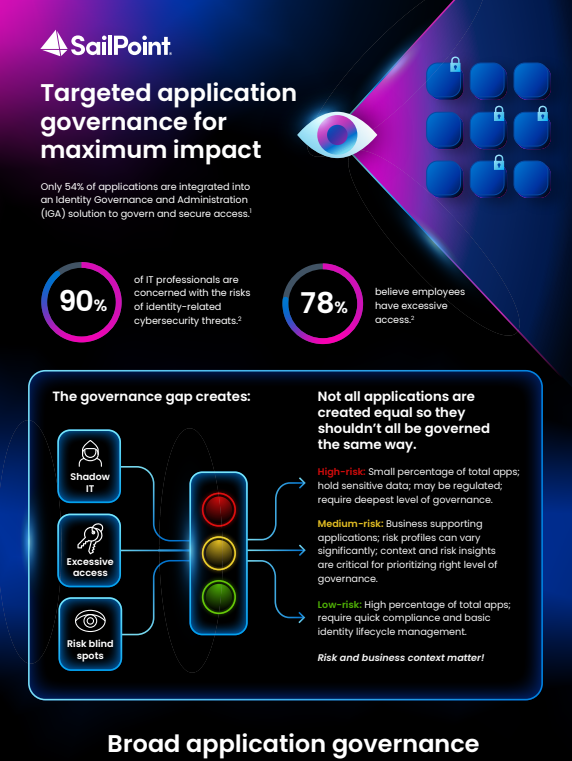 Targeted application governance for maximum impact